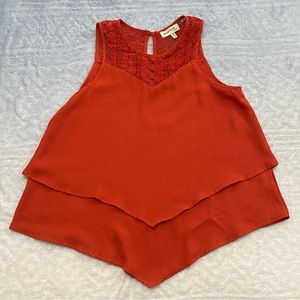 Dark orange Monteau blouse